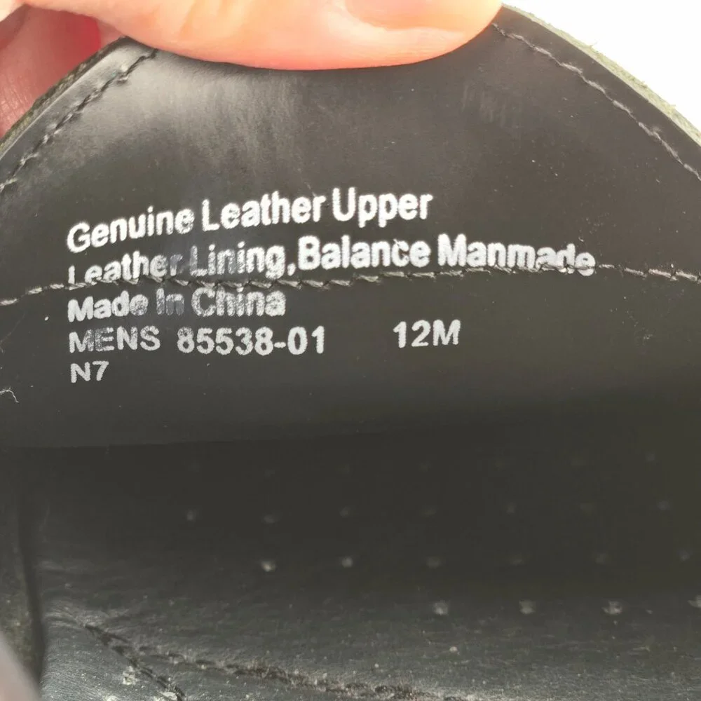 Nunn Bush Lincoln Black Leather Penny Loafers Men’s Size 12 Dress Shoes